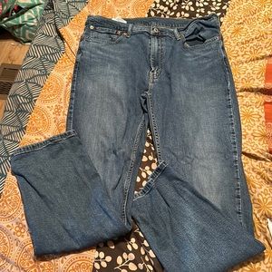 LEVI STRAUSS ORIGINAL FIT JEAN gently worn